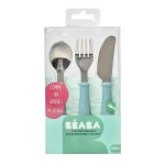 Set de 3 couverts inox - airy green