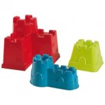 Set de 3 moules ch�teau / rempart en plastique