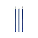 Set de 3 recharges bleues pour stylo a encre gel effa�able - bleu