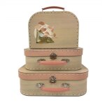 Set de 3 valises faon Set de 3 valises faon