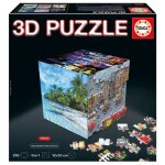 Set 6 puzzles x 36 pi�ces 3d educa travel