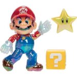 Set figurine mario star power 10 cm Set figurine mario star power 10 cm