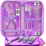 Set manucure p�dicure - set de 16 pinces professionnels de toilettage des ongles kit de manucure p�dicure, ...