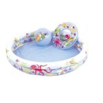 Set piscine : piscine 2 boudins 122x20cm + boue 51cm + ballon 41cm - 3 pices