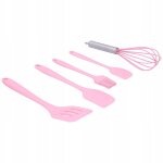 Set de spatule de cuisine grattoir en silicone pour
