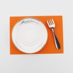 Set de table antid�rapant en silicone r�sistant a la chaleur pour enfants - s�r, durable et facile a ...