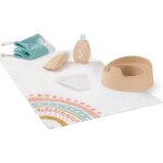Set de toilettage pour poup�es miniland - 5 pi�ces