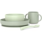 Set vaisselle silicone, coffret repas bébé, avec ventouse. 4 pièces, bol + assiette + tasse + cuillère. ... Set vaisselle silicone, coffret repas bébé, avec ventouse. 4 pièces, bol + assiette + tasse + cuillère. ...