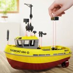 Sg pinecone forest sg686 2. 4g 1 / 72 bateau rc puissant moteur double sans fil t�l�commande electrique ...