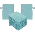 Shiba - premium lot de 10 gants de toilette en eponge lavettes pour le visage en 100% coton gant de toilette ...