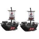 Shiba - 2 pices bateau jouet bateau piscine jouet yacht pirate cotillons jouet de plage pour tout - ...
