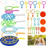 Shiba - baguette a bulles ensemble, 30 pices bulles sticks pour enfants, jouet de bulles de savon pour ...