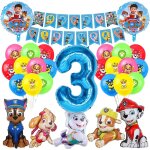 Shiba - deco ballon anniversaire 3 an garon, 30 pices ballon 3 ans, 3 anniversaire garon, chien de ...