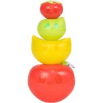 Shiba - fruits empiler emboter, bain sensoriel pour bb avec couleurs et effet sonore, jouet d'eveil ...