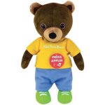 Shiba - jemini peluche musicale petit ours brun 21 cm chante le gnrique de la srie tv licence officielle ...