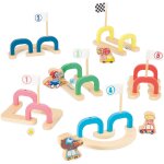 Shiba - - jeu de billes enfant applepop - jeu d'adresse - 6 passages + 2 billes + 4 pions - dveloppe ...