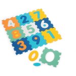 Shiba - ludi - tapis dalles chiffres - puzzle gant 9 dalles en mousse - ds 10 mois - eveil bb - dveloppe ...