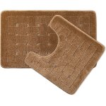 Shiba - orkney ensemble lot de 12 tapis de bain antidérapants, polypropylène, beige, mat 45x75cm / pedestal ... Shiba - orkney ensemble lot de 12 tapis de bain antidérapants, polypropylène, beige, mat 45x75cm / pedestal ...