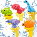 Shiba - pistolet a eau, 5 pices dinosaure pistolets a eau enfants, water pistole jouet, pistolet a eau ...