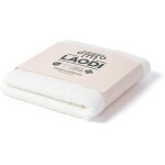 Shiba - serviette de bain et serviette de bain 100 % coton de qualit suprieure (50 x 100 cm, blanc ...