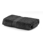 Shiba - serviette de bain 50x100 cm coton absorbant gris anthracite marina[481]