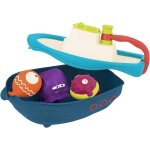 Shiba - toys - toys - off the hook - bateau de bain et de plage avec poissons et pont de stockage pour ...