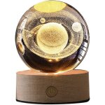 Shiba - veilleuse en cristal galaxie 3d, boules de verre veilleuse chambre bébé avec pied de lampe a ... Shiba - veilleuse en cristal galaxie 3d, boules de verre veilleuse chambre bébé avec pied de lampe a ...