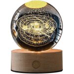 Shiba - veilleuse en cristal galaxie 3d, boules de verre veilleuse chambre bébé avec pied de lampe a ... Shiba - veilleuse en cristal galaxie 3d, boules de verre veilleuse chambre bébé avec pied de lampe a ...