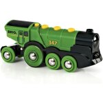 Shiba - world - 33593 - locomotive verte puissante a piles - train electrique son et lumire - pour circuit ...
