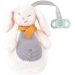 Shiliu - dentistar attache - sucette lapin avec ttine jour & nuit taille 1 incluse - peluche et porte ...