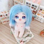 T - shirt a bandoulire en denim avec chane en stock 20cm ensemble de 20cm poupe en coton d'toile ...