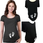 T shirt manches courtes femme d't, nouveau, vtements de grossesse, bb t shirt de maternit, chemises ...