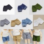 Short en jean pour poupée, vêtements, pantalons, 1 / 12 Short en jean pour poupée, vêtements, pantalons, 1 / 12