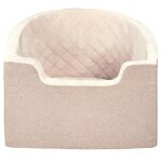 Si�ge auto pour chien - duoku - rehausseur robuste et imperm�able pour voiture - avec poche de rangement ...