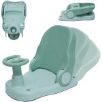 Siege de bain pour bebe de 6 a 24 mois, chaise de bain avec dossier réglable et 4 ventouses, siege de ... Siege de bain pour bebe de 6 a 24 mois, chaise de bain avec dossier réglable et 4 ventouses, siege de ...