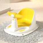Si�ge de bain pour b�b�, si�ge de douche � ventouse, si�ge de bain lavable, doux et antid�rapant pour ...