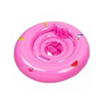 Si�ge de bain gonflable - fushia - 0 - 12 mois - 69x25 cm - 4 chambres a air - maxi 11 kg