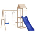Si�ge de balan�oire avec echelle de corde bleu 37x15 cm pe