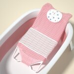 Sige de support de bain en polymre pour bb, oreiller de baignoire respirant, coussin de sige anti ...