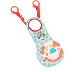Siège de voiture pour enfants, volant, jouet avec miroir, jeu de rôle pour bébés Siège de voiture pour enfants, volant, jouet avec miroir, jeu de rôle pour bébés