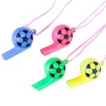 Sifflet pour enfants, jeu de jouets a main, lot de 20 pices