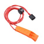 Sifflet de survie en plein air, sifflet d'urgence pour camping, randonne, football, basket - ball, double ...