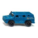 Siku 1926 transporteur de fonds rheinmetall survivor voiture - jouet 1 50 mtal plastique bleu portes ...