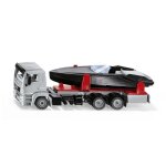 Siku camion avec bateau moteur