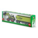 Sikufarmer tracteur avec chargeur frontal, dolly et benne basculante Sikufarmer tracteur avec chargeur frontal, dolly et benne basculante