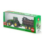 Sikufarmer tracteur john deere 8430 avec remorque foresti�re