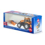 Sikusuper tracteur avec lame et epandeur de sel