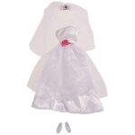 Simba 17734 robe de mariee pour la poupee avec accessoires Simba 17734 robe de mariee pour la poupee avec accessoires