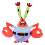Simba - bob l'ponge - peluches capitaine krabs 35 cm