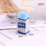 Simulation de bouteille de lait, maison de poup�e, etui pour t�l�phone portable, accessoires adapt�s ...